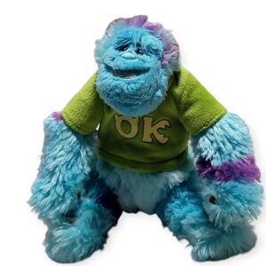 Disney Pixar Monsters Inc Sully 6" Bean Bag Plush